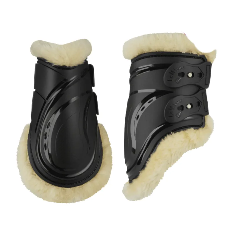 LeMieux Impact Responsive Comfort Fetlock Boots - Black